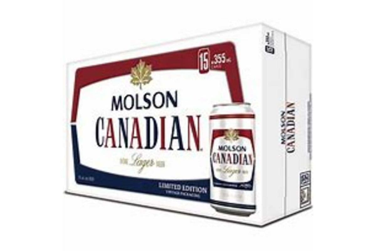 Molson Canadian (15 x 355 ml Cans)
