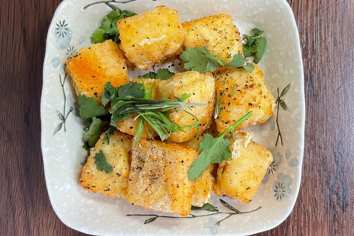 67. Tofu frits/ Fried tofu
