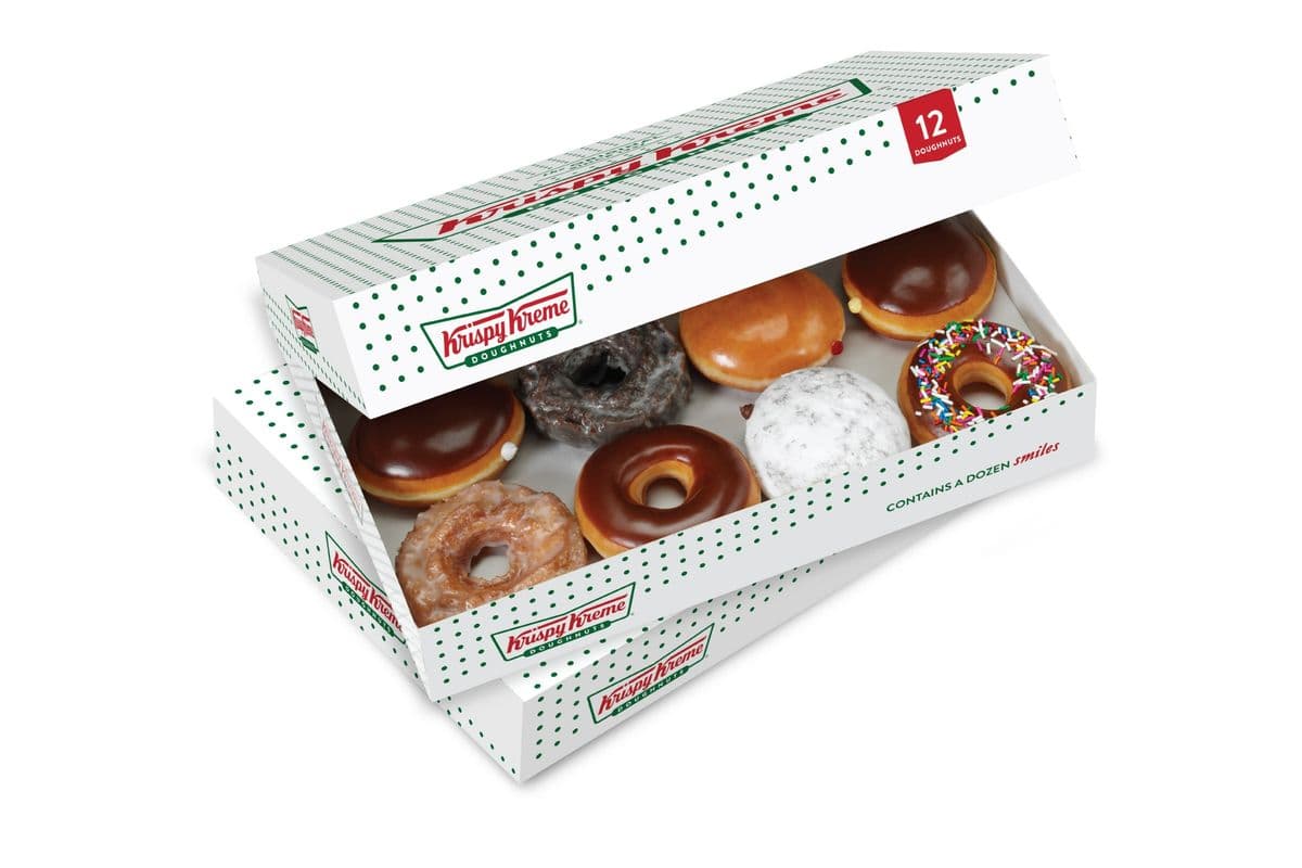 Krispy Kreme Assorted Doughnuts (Dozen)
