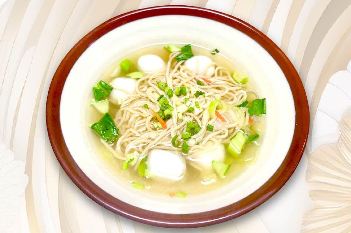 Fish Ball with Pork Filling & Noodle Soup / 福州丸麵