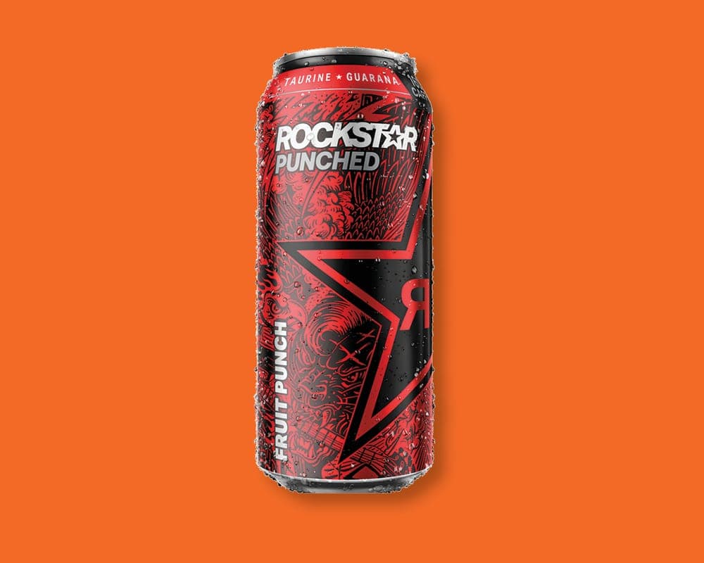 Rockstar® Punched Fruit Punch Energy Drink (473ml)