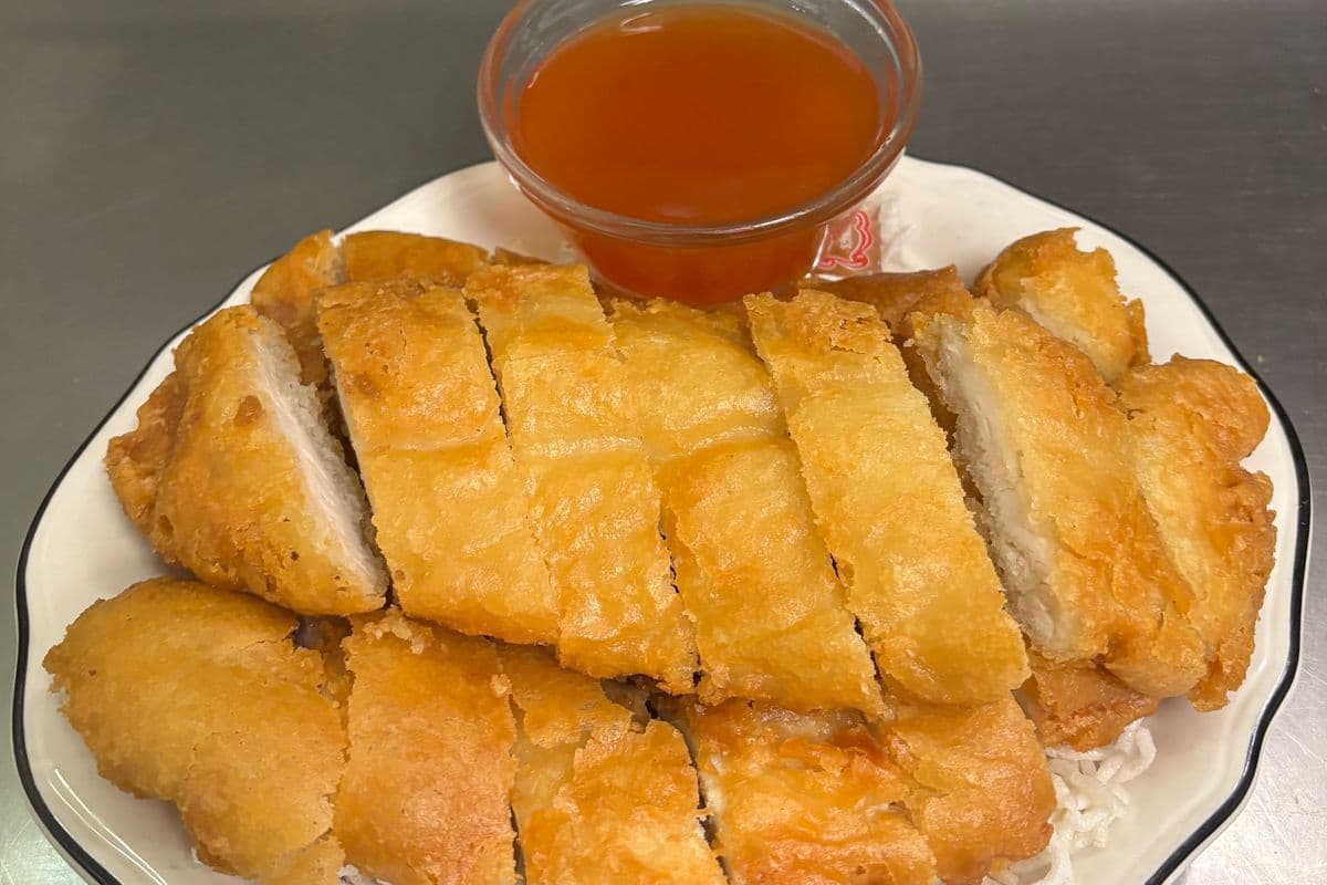 C5. Breaded Chicken Soo Gai with Sweet-and-Sour Sauce