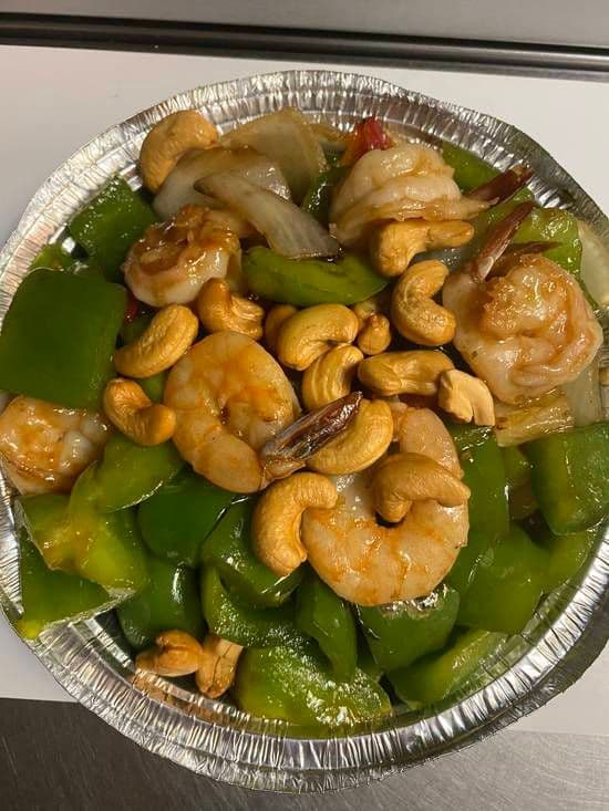 402. Crevettes avec noix d'acajou / Shrimp with Cashew Nuts / 402. Crevettes avec noix d'acajou / Shrimp with Cashew Nuts