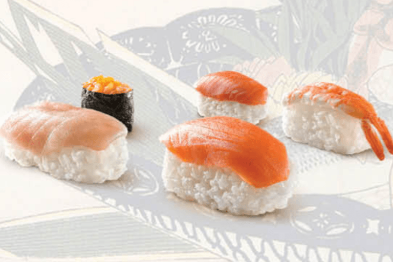 70. Salmon Roe (Ikura) Nigiri (2 pcs)