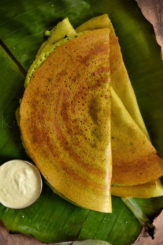Spinach Paneer Dosa
