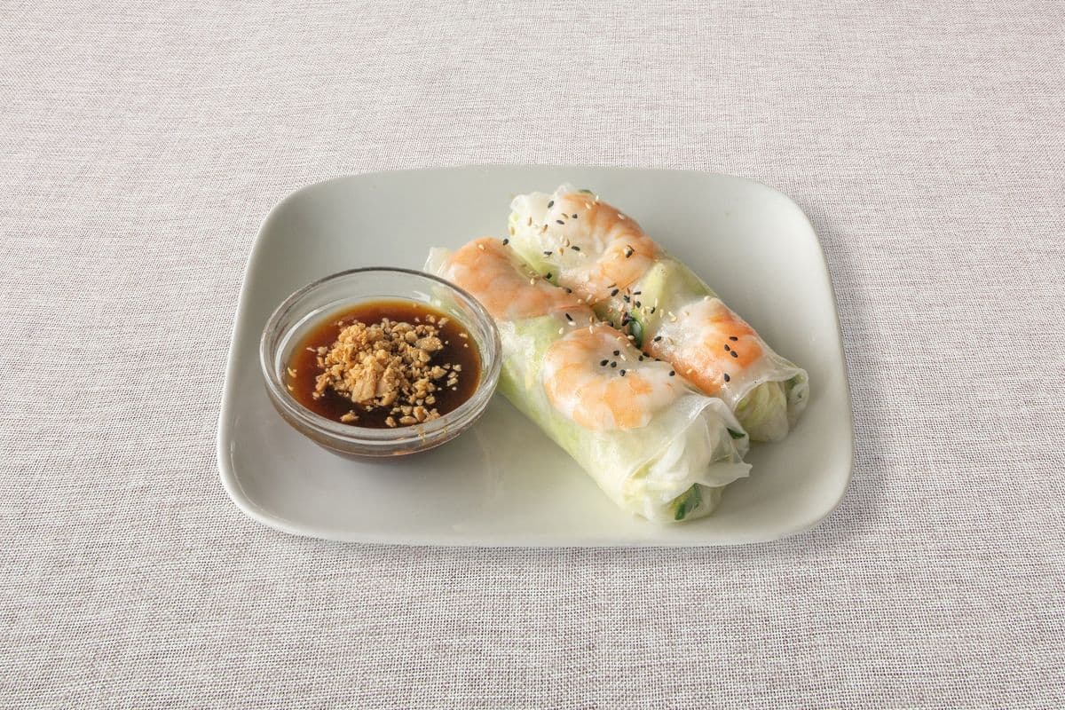 3. Rouleaux printaniers aux crevettes (2 mcx) / Shrimp Spring Rolls (2 pcs)