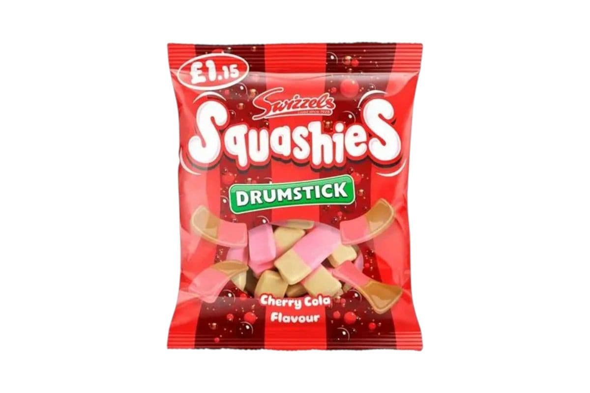Squashies Drumstick Cherry Cola Flavour (UK) (120g)