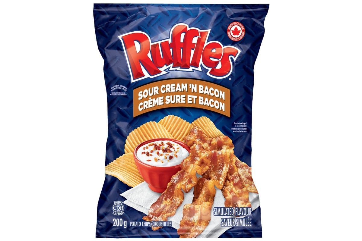 Ruffles Sour Cream and Bacon (200 g)