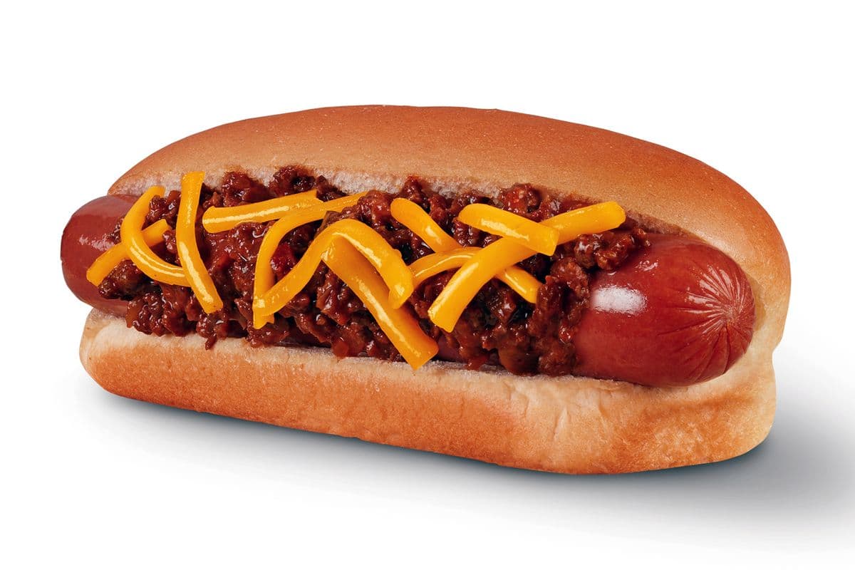 Hot dog au chili et fromage fondu / Chili Cheese Hot Dog