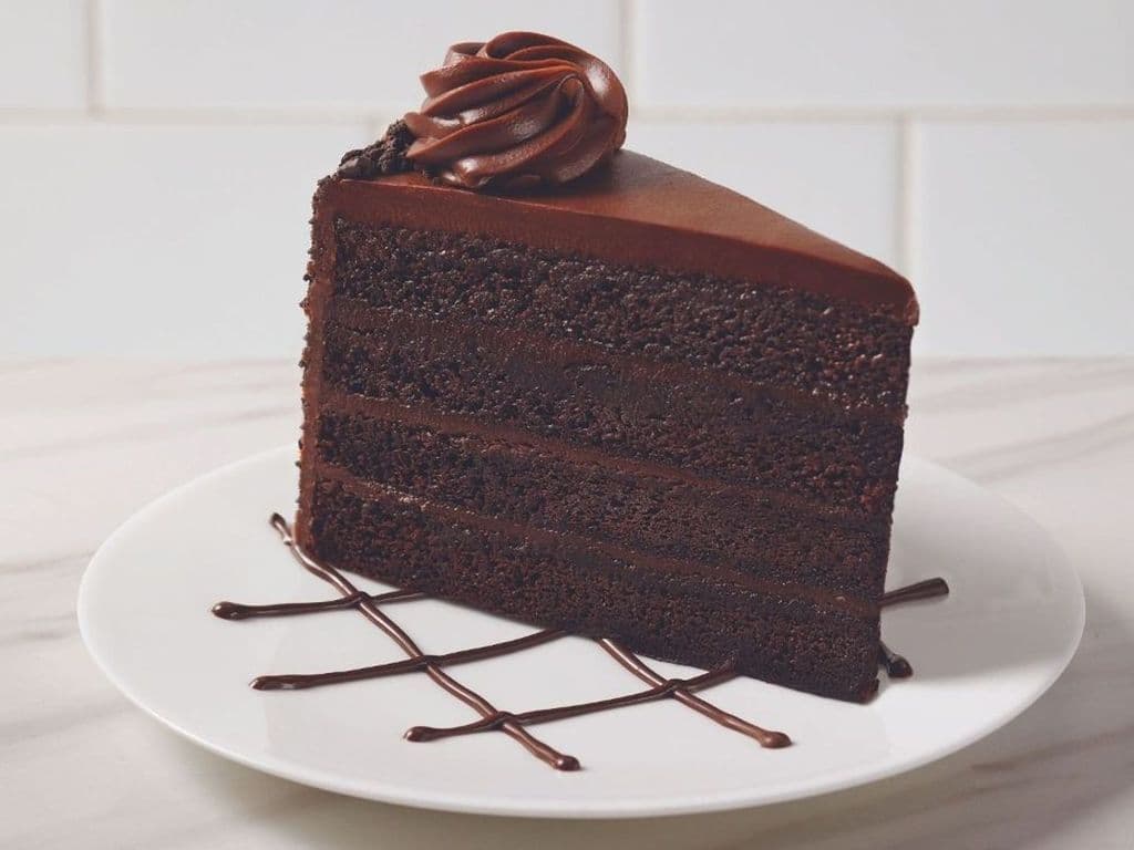 Fudge Cake Slice