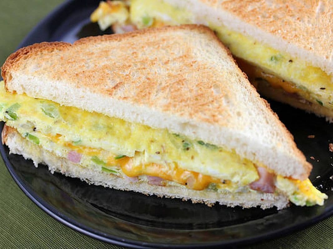 Egg Omelette Sandwich