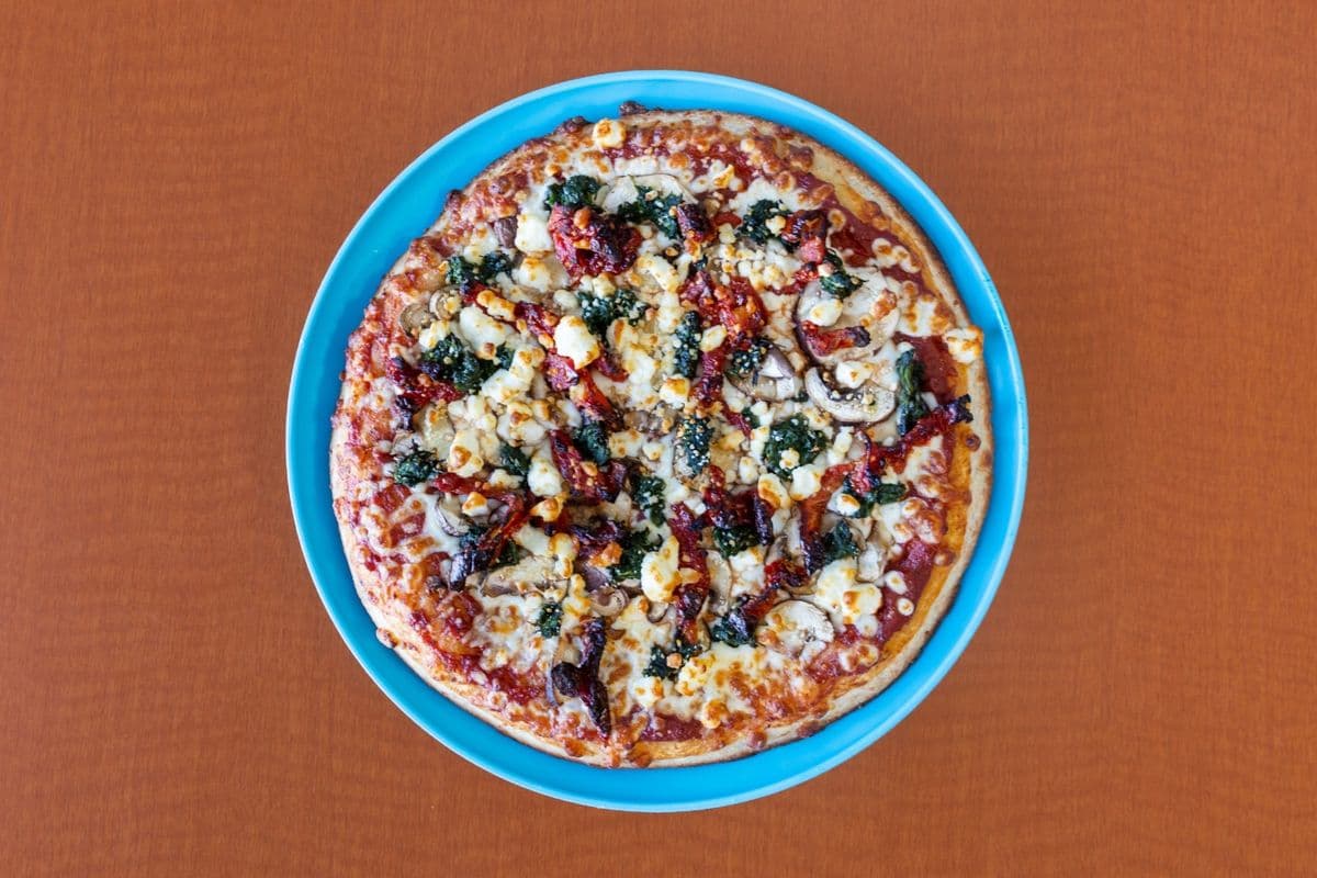 Small Gourmet Veggie Pizza