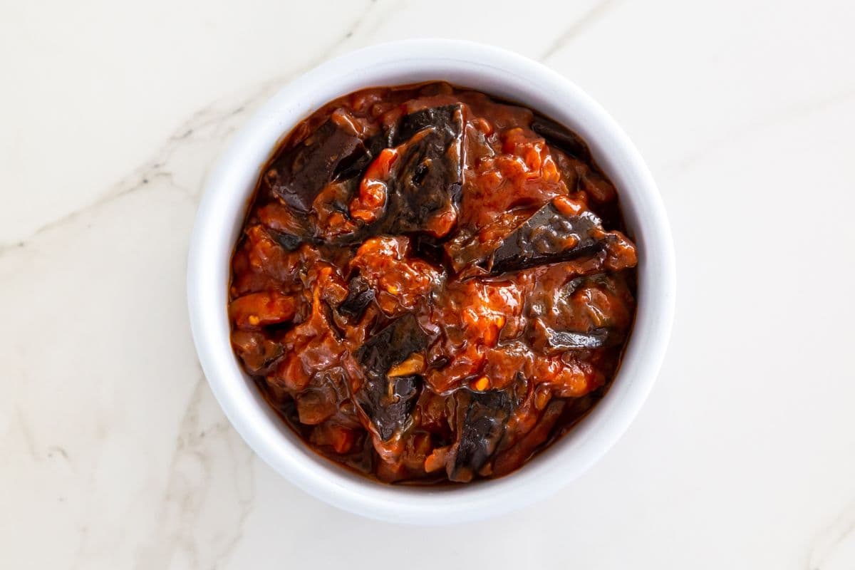 Fried Eggplant Dip