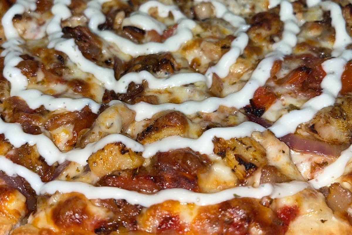 The Chicken Souvlaki Pizza