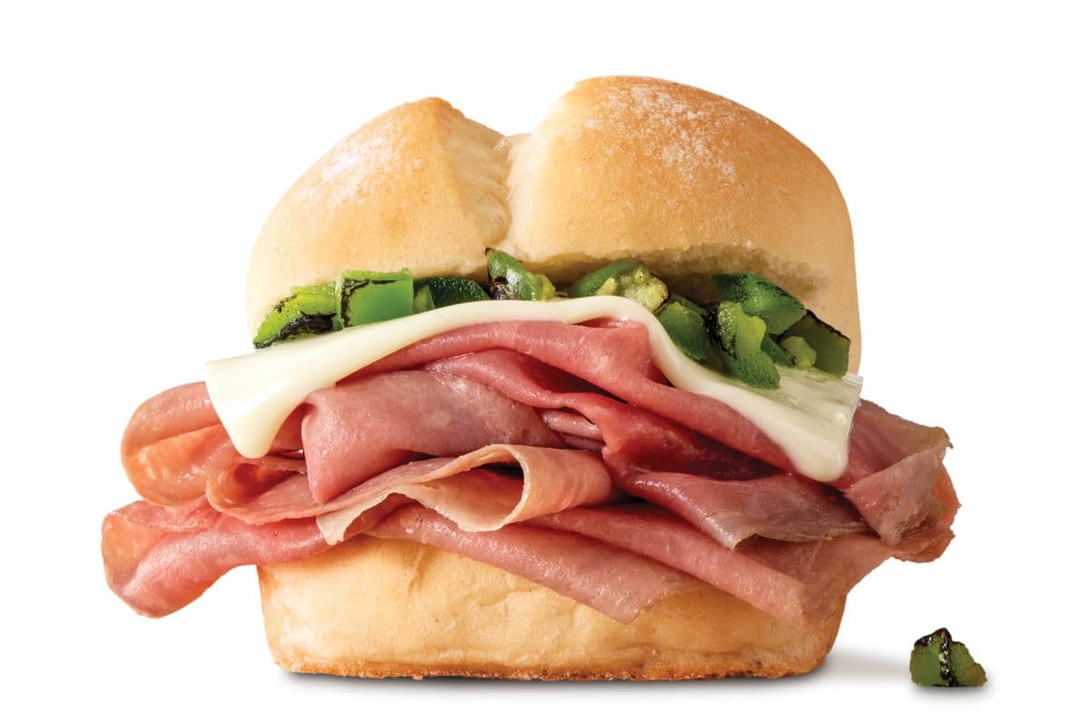 Jalapeno Roast Beef Slider