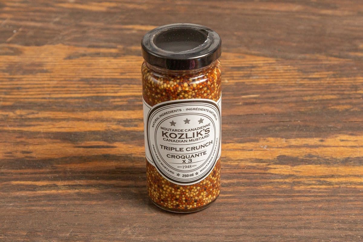 Kozlik's Canadian Mustard - Triple Crunch (250 ml)