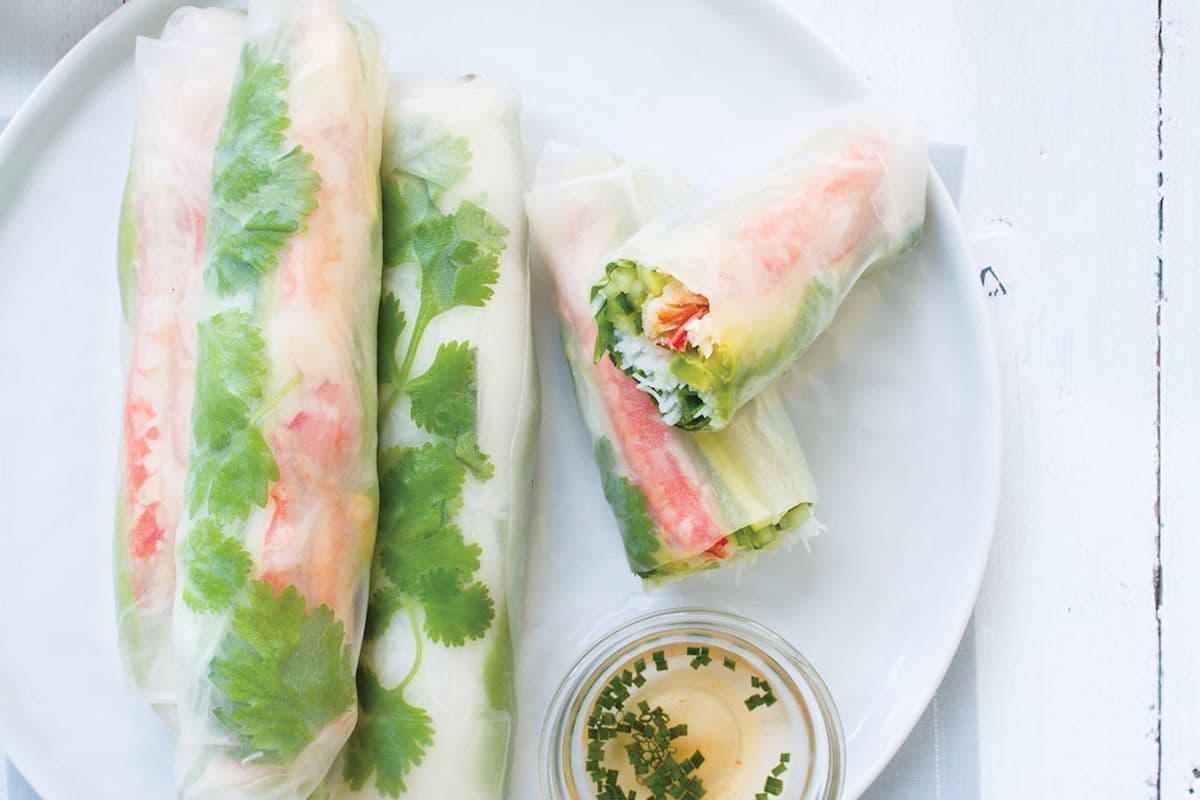 Salad Rolls (Crab Meat)(2 pcs)