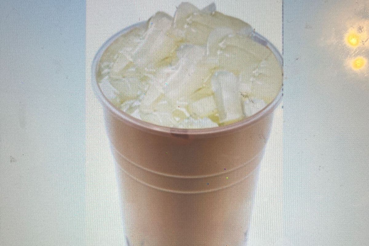 coconut jelly Coffee Milk Tea椰果鸳鸯奶茶