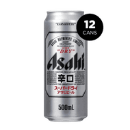 Asahi Super Dry (12 Can x 500 mL)