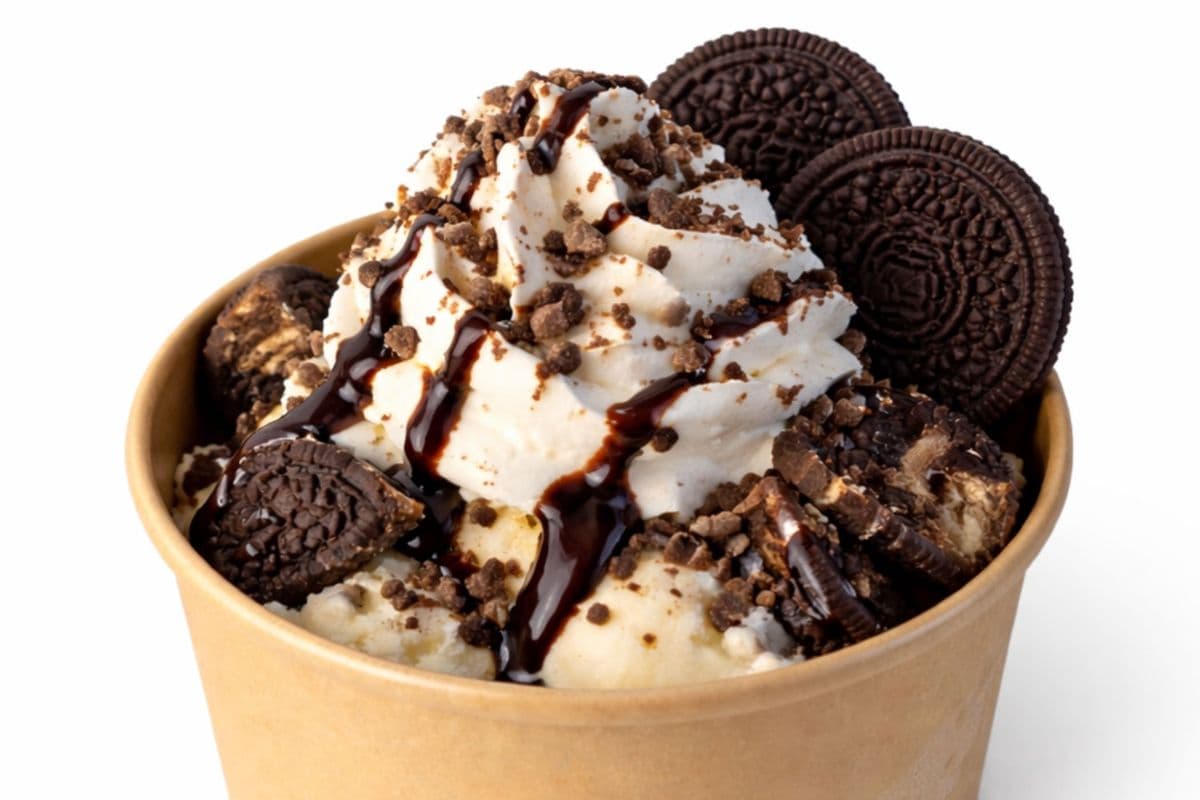 Oreo sundae