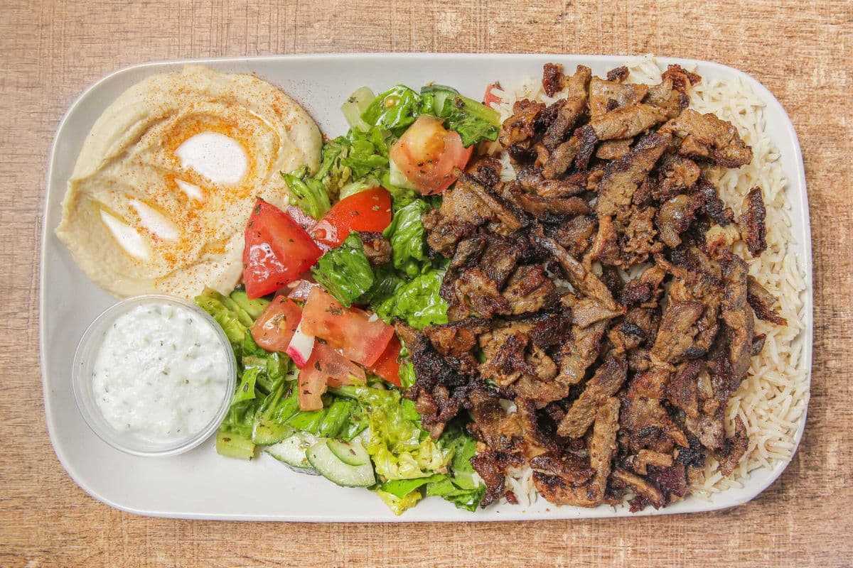Beef Shawarma Plate
