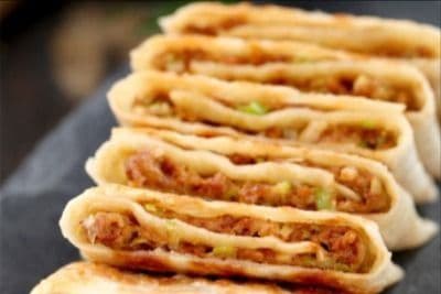 Sauteed Mince-Pork Meat Pie / 武大郎馅饼