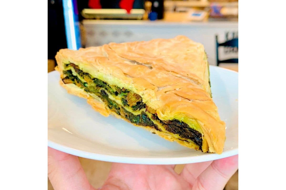 Vegan Cretan Pie - Phyllo, Spinach and Greens