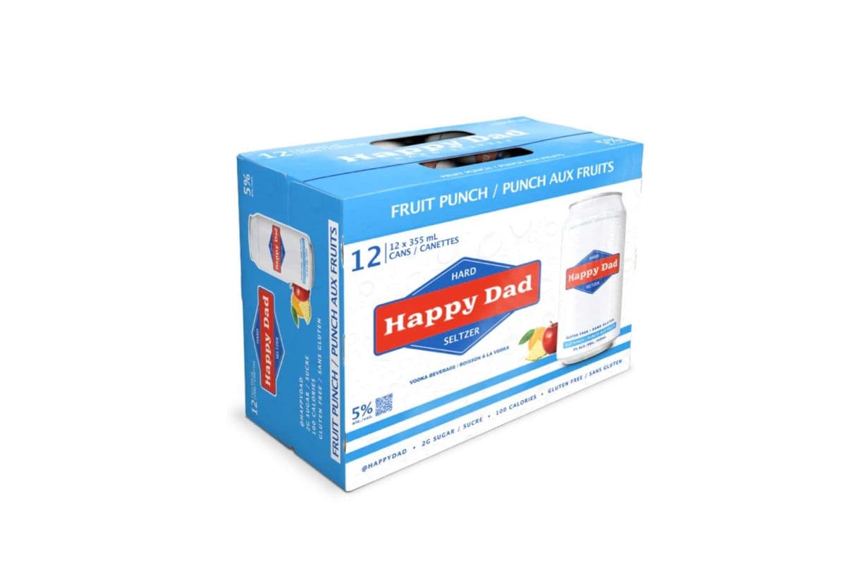 Happy Dad Fruit Punch 12 pack (1 x 355 ML (12 PACK))