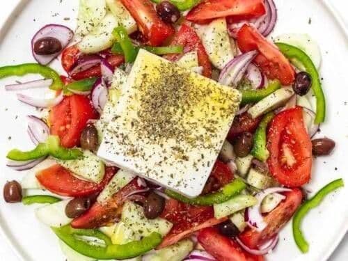 Greek Salad / (Salade Grecque)