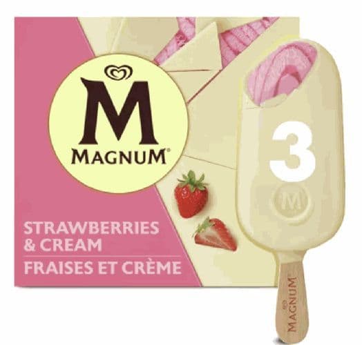 Magnum Strawberries & Cream (90ml)