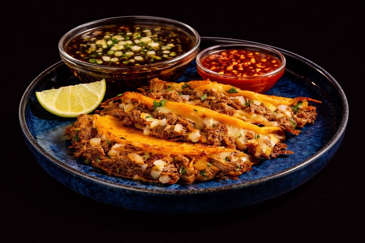 Birria Taco with Cheese (Order of 3)