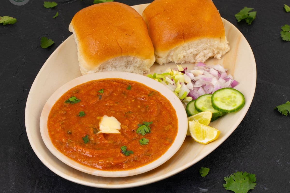 Pav Bhaji Plate