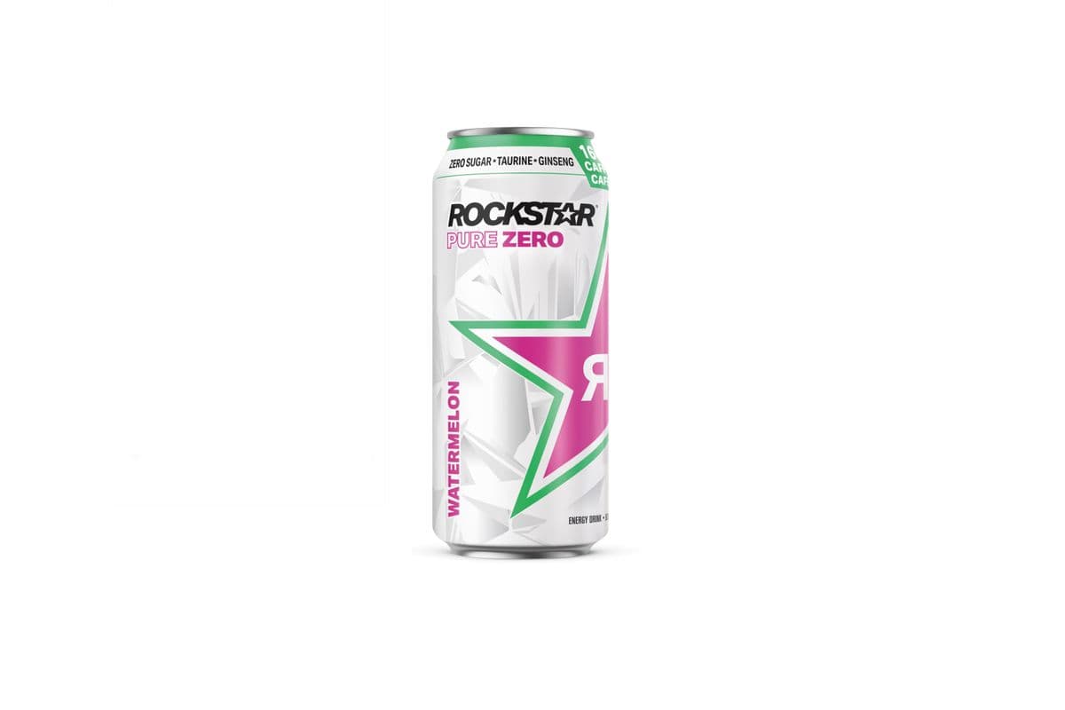 Rockstar pur zéro melon d'eau / Rockstar Pure Zero Watermelon (473 ml)