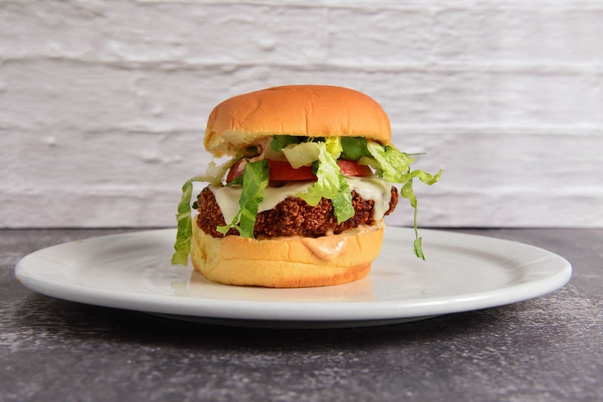 Tandoori Veggie Tiki Buger