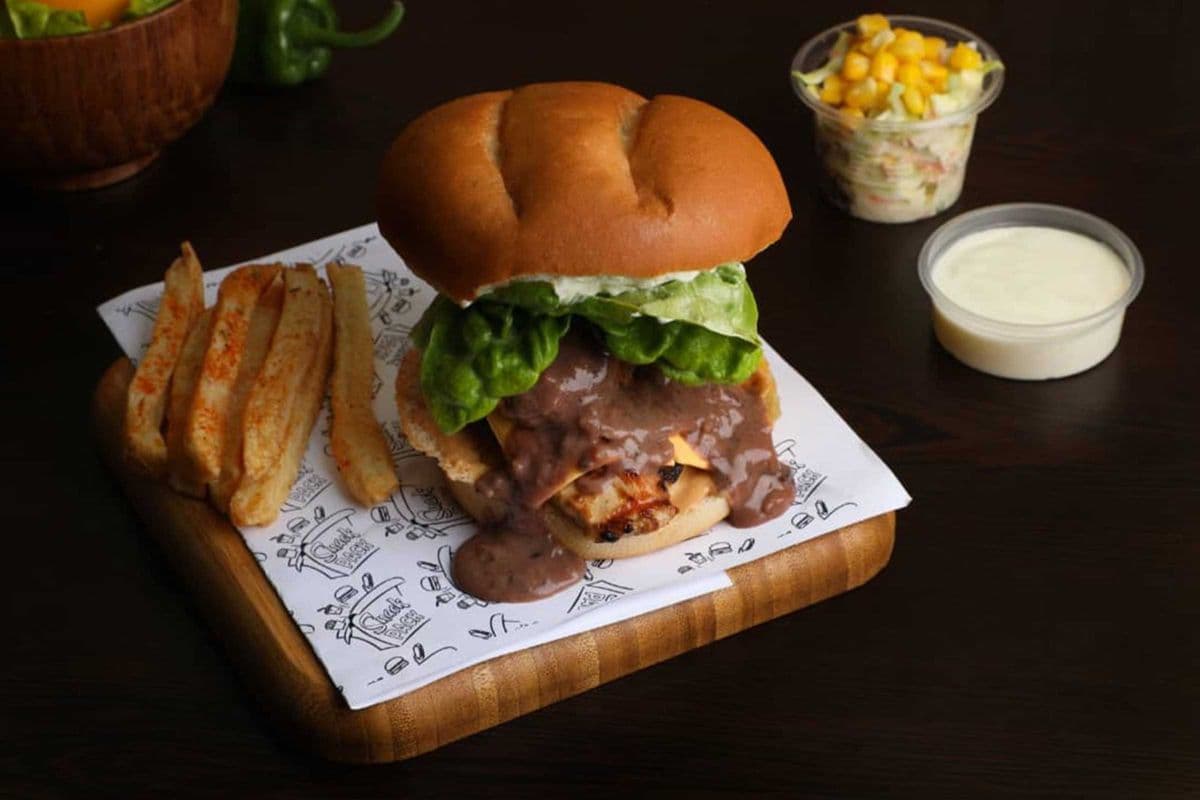 Asian Chicken Burger
