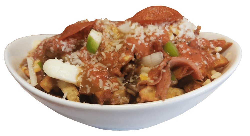 3 Cheese Pizza Poutine