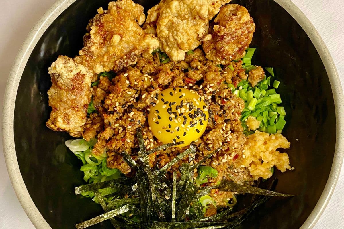 Karaage Mazesoba