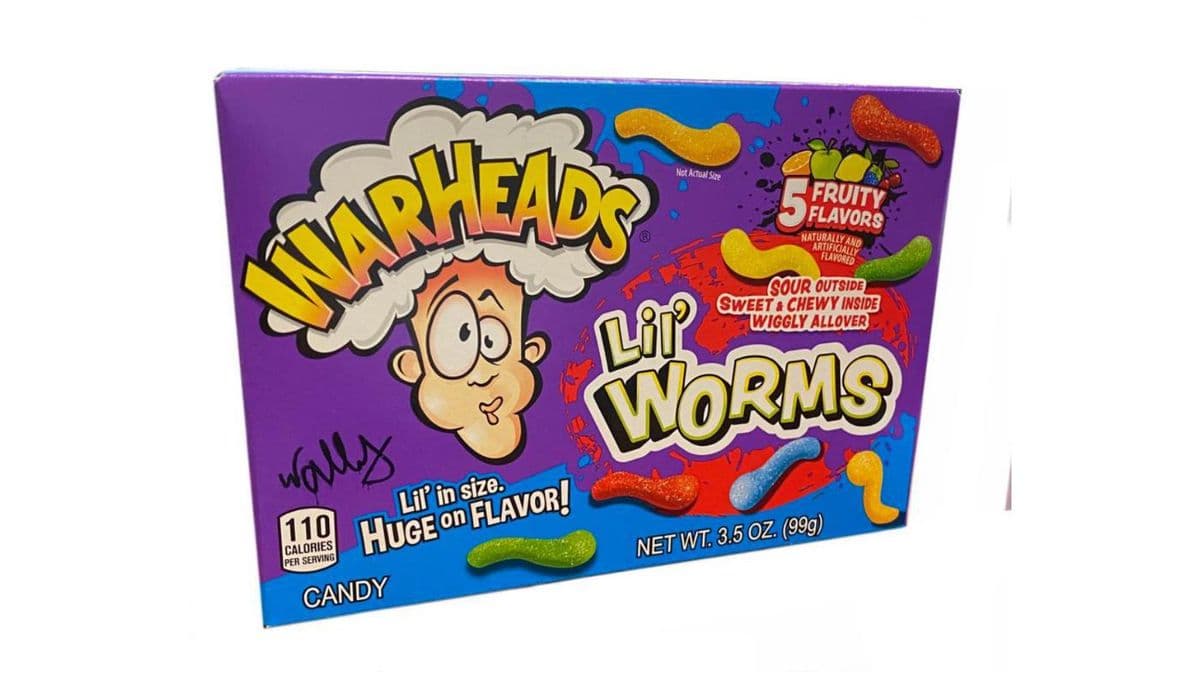 Warheads Lil' Worms Theater Box - USA