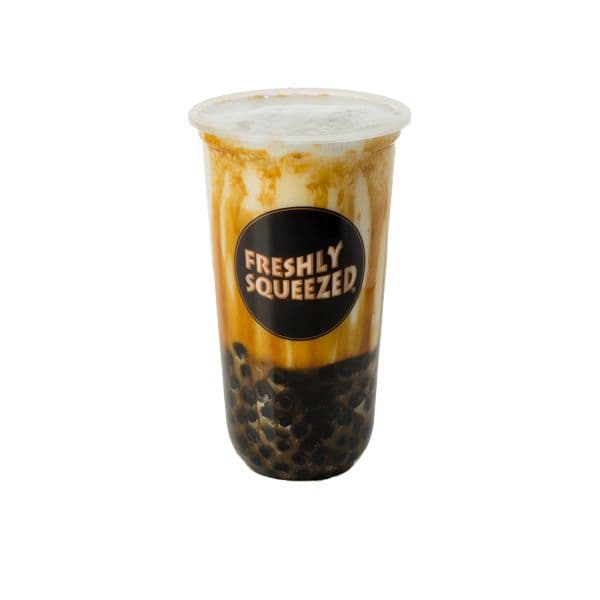 Brown Sugar Oolong Milk Tea with Jelly Boba