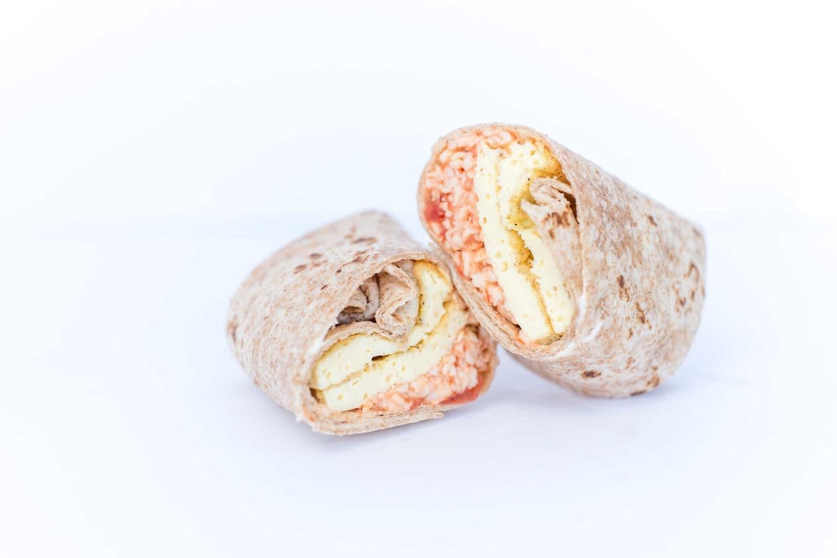 Breakfast Bacon and Salsa Cheese Wrap