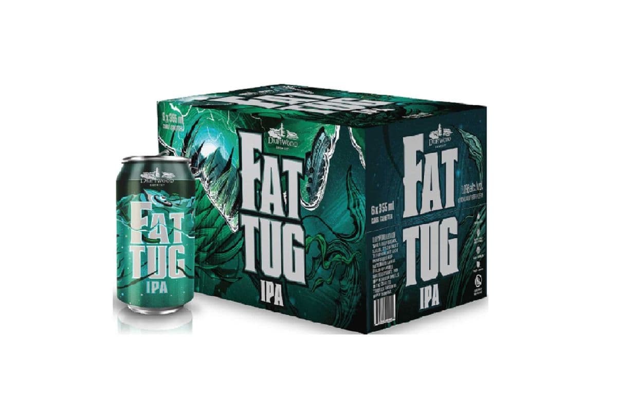 Driftwood Fat Tug IPA (6 Pack Cans) (6 x 355 ml)