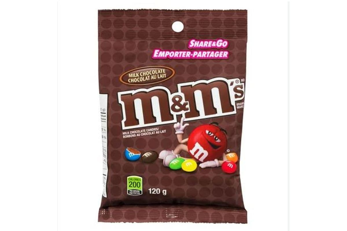 M & M's Milk Chocolate 120g