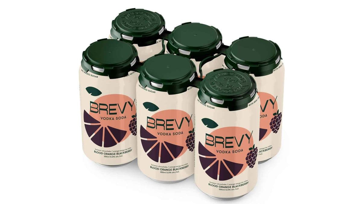 Brevy Blood Orange Blackberry (6 cans)