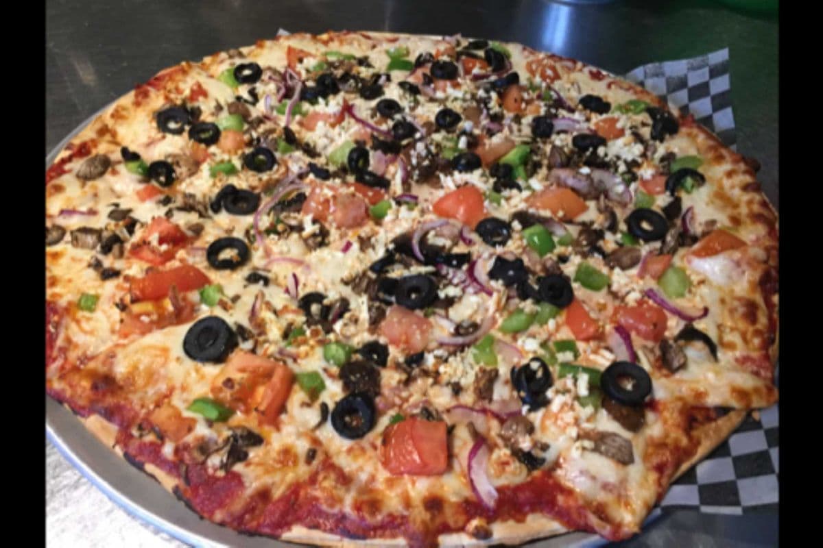 9" Small Greek Pizza