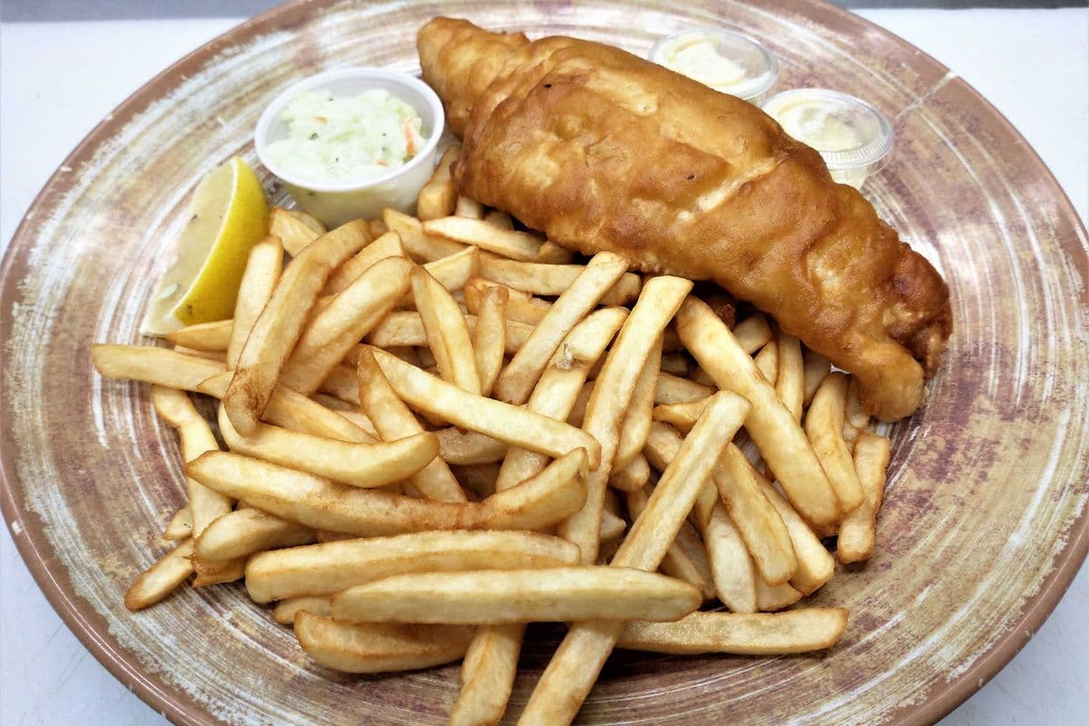 Freshly Battered Haddock