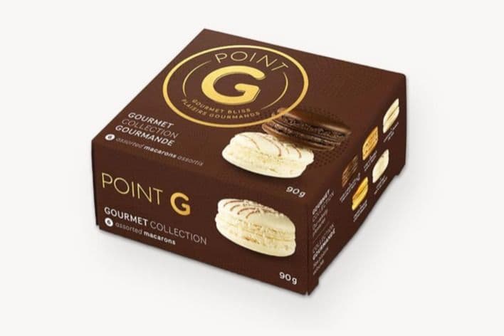 Point G Macarons assortis boite Six Collection Gourmande/ Gourmet Collection