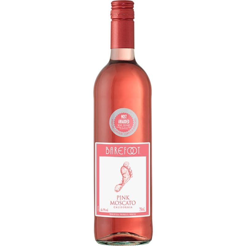 Barefoot Pink Moscato (750 ml) (1 x 750ML)
