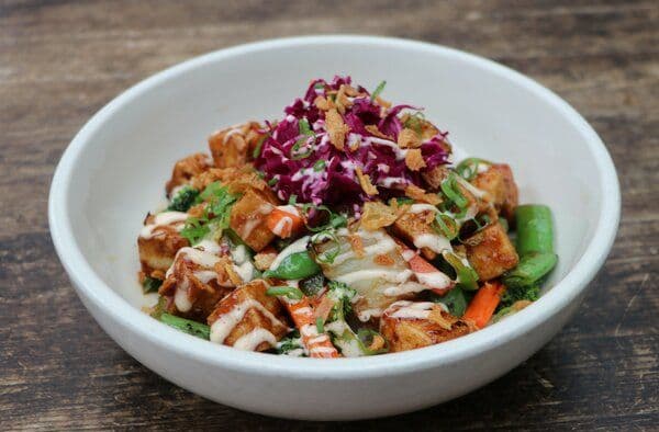 #28 Tofu Dragon Bowl