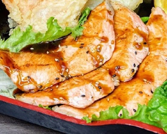 Salmon Teriyaki Dinner