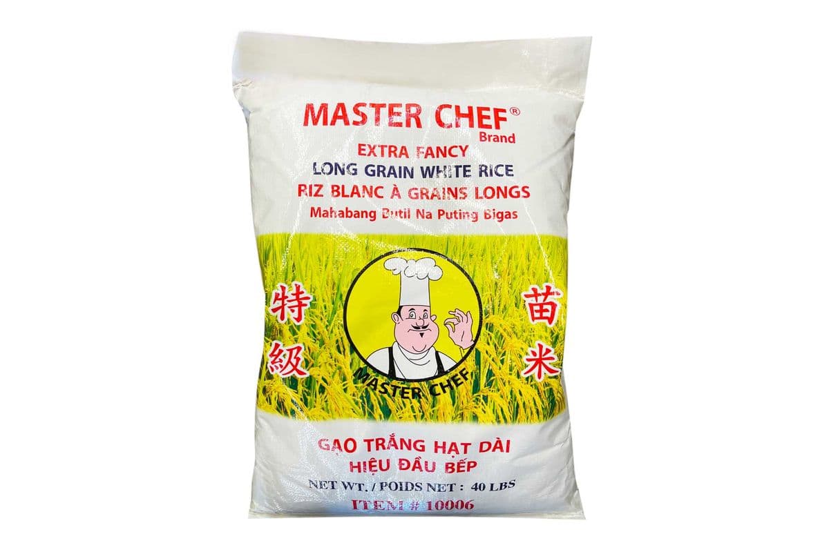 Master Chef Long Grain White Rice (40 lb)